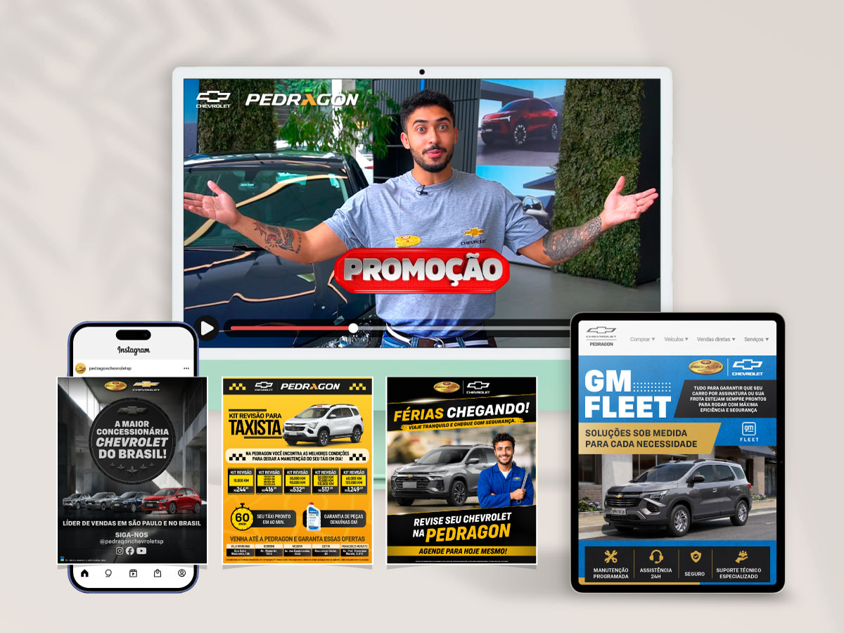 Pedragon Chevrolet - Mídia Online